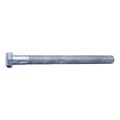 Midwest Fastener 1/2"-13 Hex Head Cap Screw, Hot Dipped Galvanized Steel, 6-1/2 in L, 25 PK 05409